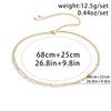2Pcs/Set Sexy Boho Imitation Pearl Belly Waist Chain for Women Summer Bikini Double Layer Belt Body Jewelry Festival Accessories
