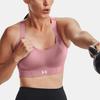 Under Armour Uplift Solid Minimalist High-Intensity Sports Bra Women Underwear Essence-Pink 1376866-697