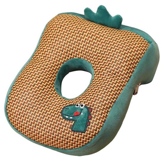 Desk Nap Pillow, Face Down Nap Pillow with Arm Hole, Cooling Mat Ergonomic Pillow for Neck Support, School Office Napping Sleeping