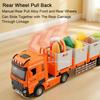 1:32 Transport Vehicle Miniature Models Cars Toy Alloy Diecast 2 Doors Opened with Light Music Car Kids Educational Toys