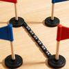 Flexible Jointed Chain Ruler With 1 Inches Grid Scale For Precise Measurement Around Corners And Obstacles In Tabletop Game