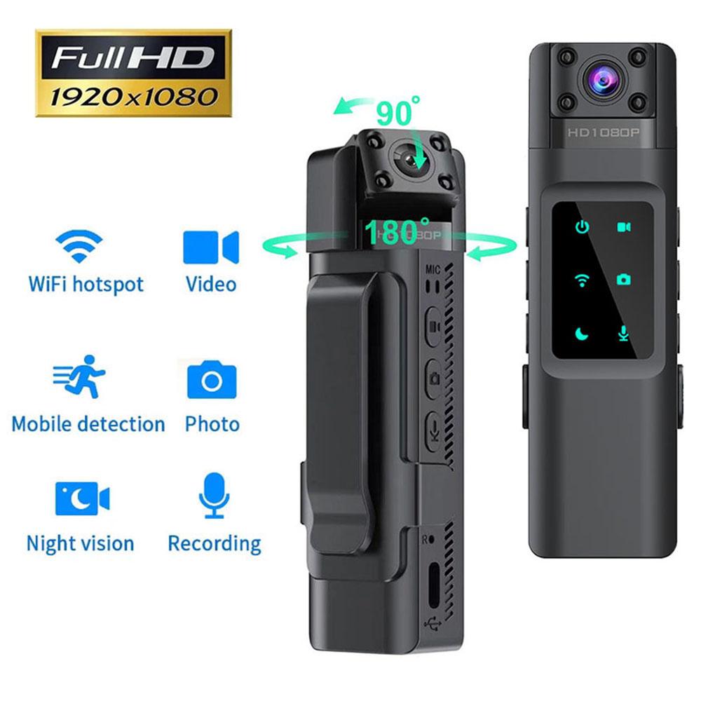 Mini Camera WIth Wifi Hotspot 1080P Portable Digital Video Recorder Body Camera Night Vision DVR Miniature Camcorder Diving Cam