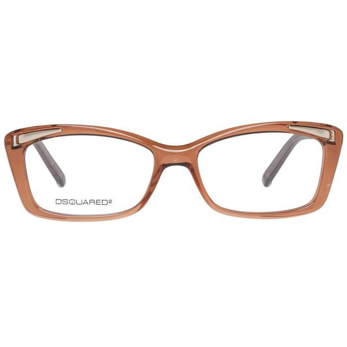 Lunettes - DSQUARED2 - DQ5109-047-54 - Couleur Marron - Verres Bruns - Style Chic