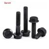 Bairuite M6 Grade 10.9 Black Hex Flange Bolts