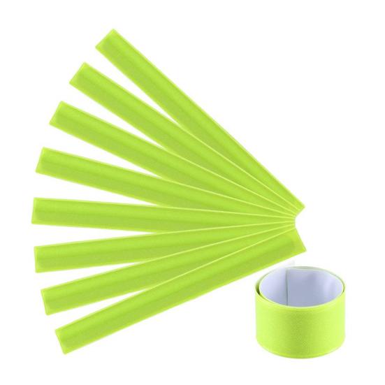 Reflective Wristband Automatic Adsorption Easy To Wear High Visibility Safety Ring Bracelet Night Running Visibility Strap