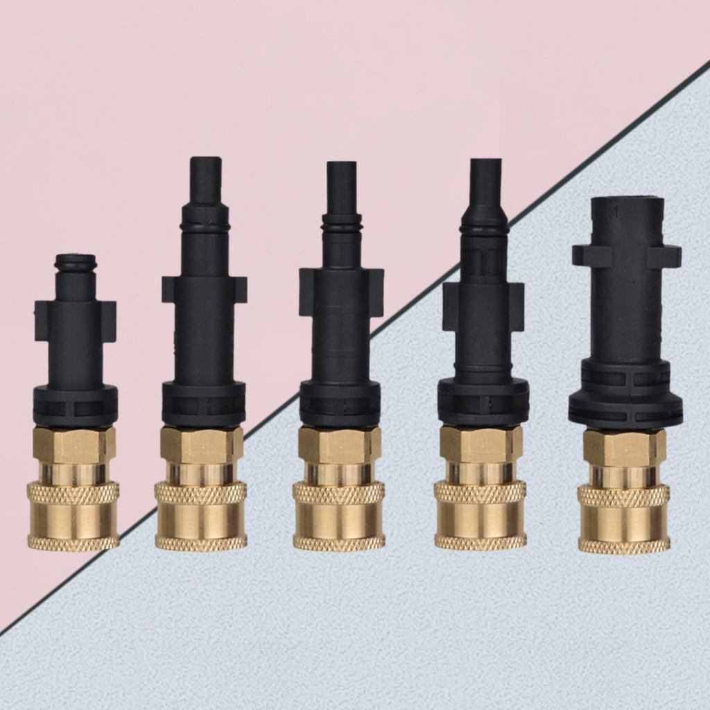 High Pressure Lance Washer Hose Adapter 1/4 Quick Release Connector