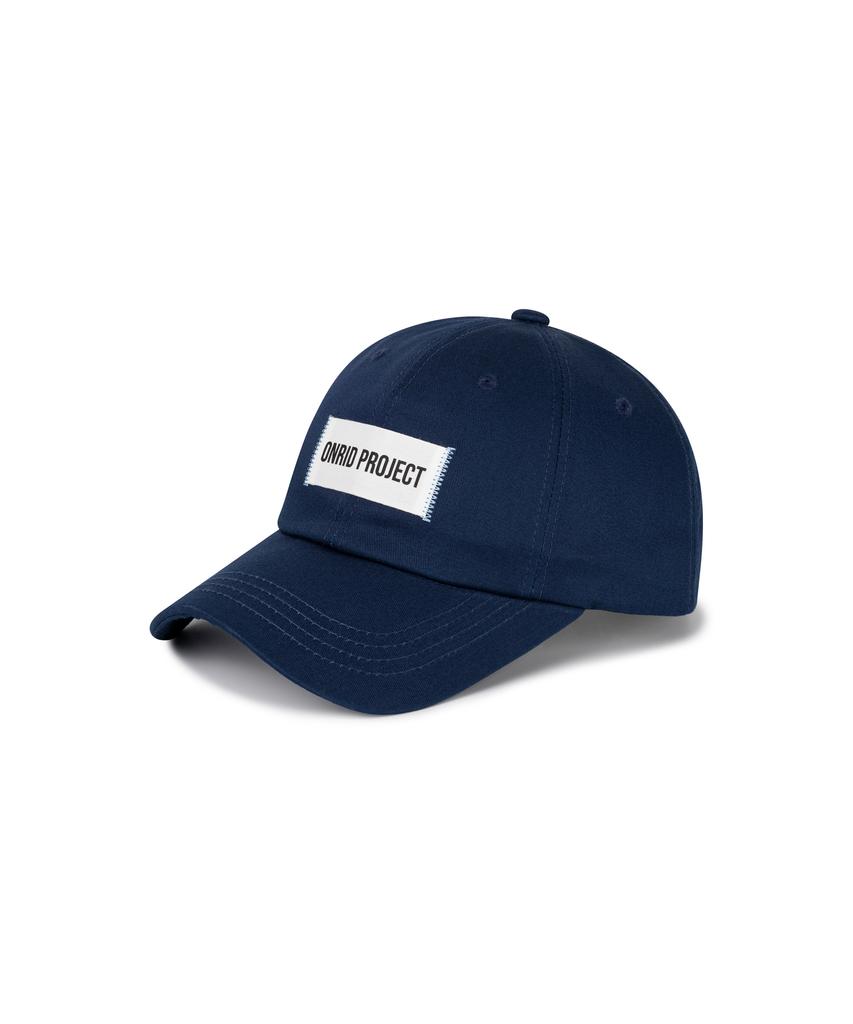 ONRIDPROJECT Logo Label Ball Cap - Navy