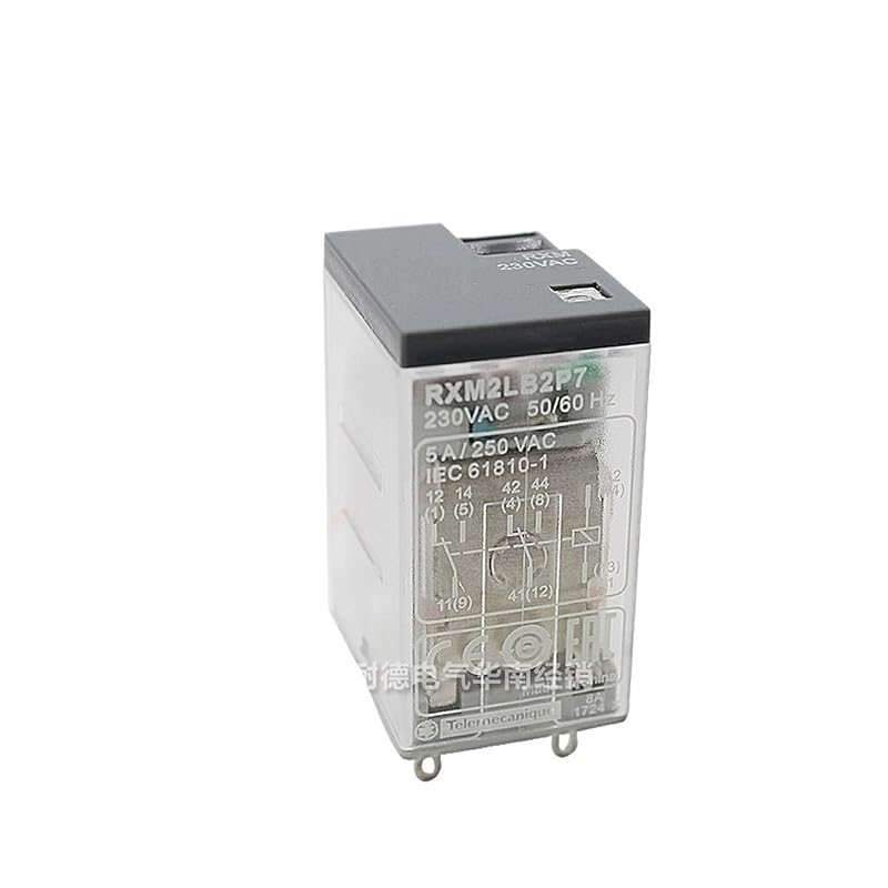 Original Export Small Type Relay Set 8 feet 2 Open 2 Closed RXZE1M2C Base + RXM2L Universal Economic Base (Size : B2BD DC24V)