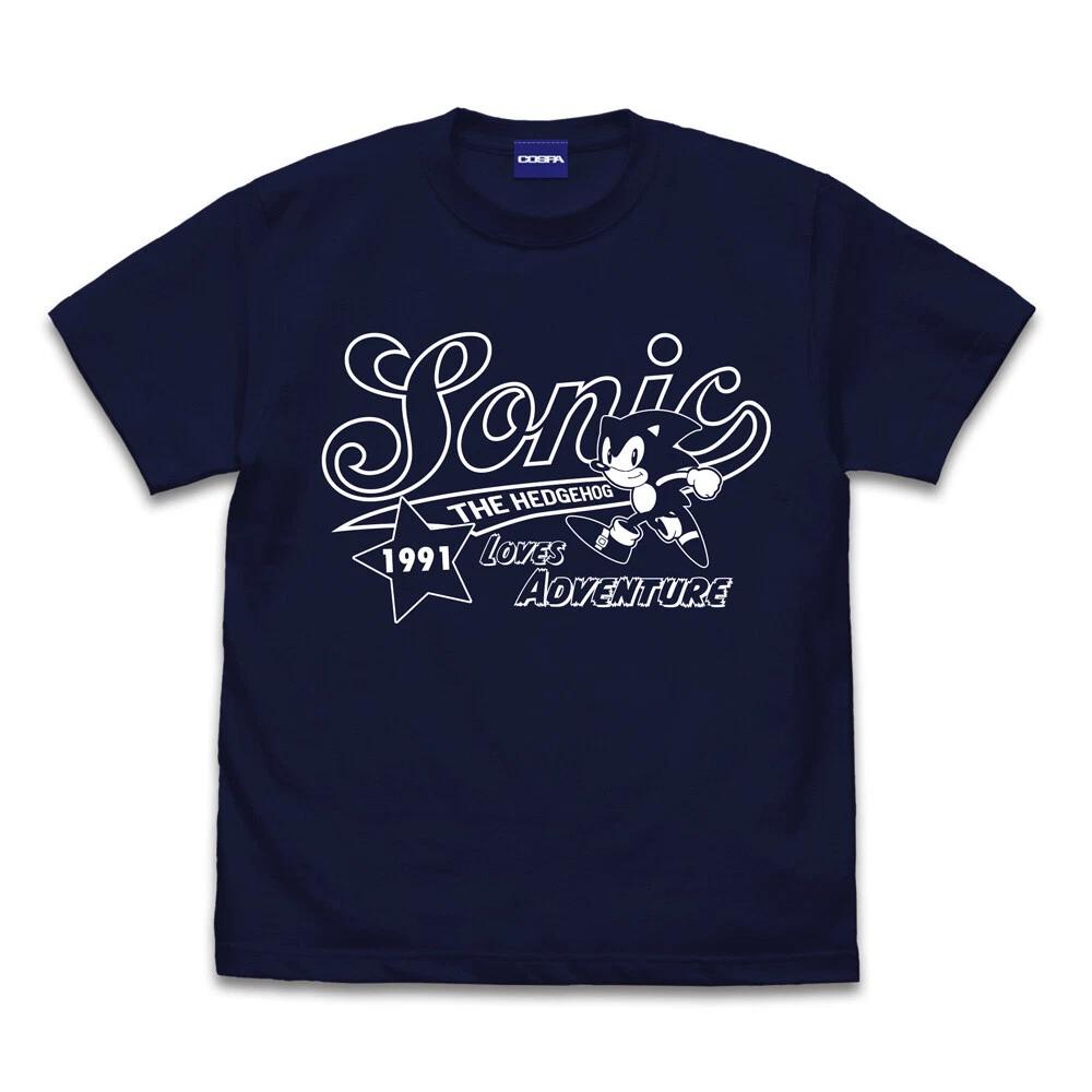 Sonic The Hedgehog Sonic American TShirt Navy Japan Limited New PreSale M