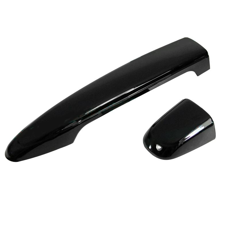 Błyszczący czarny samochód przedni tylny lewy prawy pokrywa klamki zestaw wykończeniowy pasuje do Lexus GX470 SUV 2003 2004 2005 2006 2007 2008