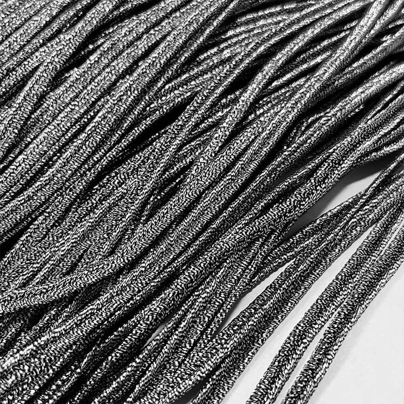 3mm Thin Rope Diy Clothing Ribbon Exquisite Piping Cord for Cheongsam Dress Uniform Edge Trim Clothing Accessory 10M Long
