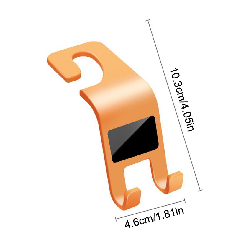 Universal Car Seat Headrest Hook For Auto Back Seat Storage Organizer Hanger Storage Holder For Handbag Purse Bags Coats
