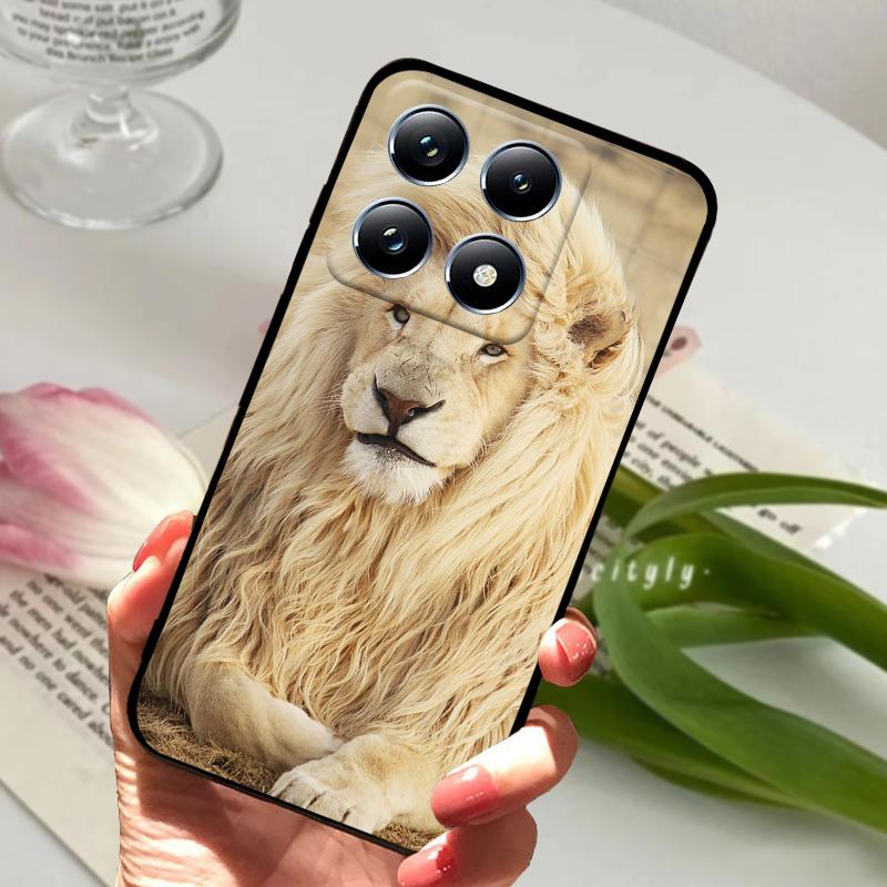 Чохли Для Xiaomi 14T Захисний Бампер Mi 14T Силіконовий М'який TPU Матовий Чохол Для Телефона Для Xiaomi 14T Pro 5G Милий Мультяшний Coque Funda Capa