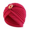 Headbands Retro Ethnic Turban Hat Twist Turban Hat Casual Chemotherapy Cap  Women