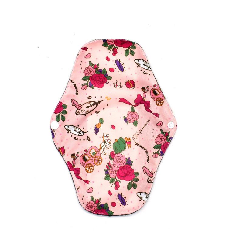 Sanitary Reusable Towels Pads Women Bamboo Cloth Washable Menstrual Safety Pads