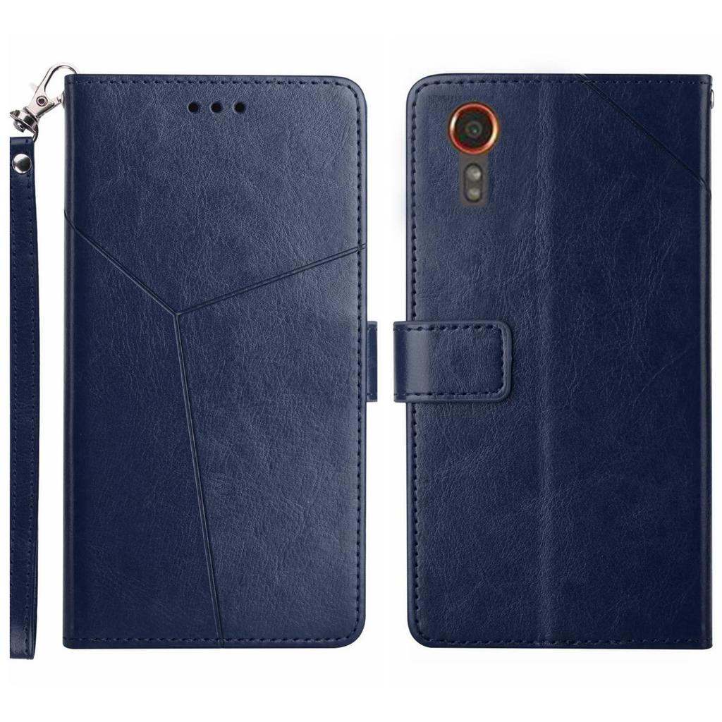 HT01 For Samsung Galaxy Xcover7 Wallet Leather Case Protective Phone Cover
