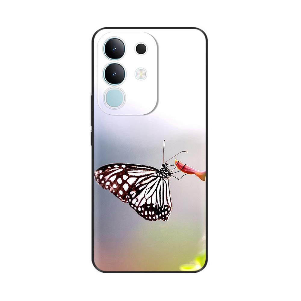For Vivo Y29 4G Case Luxury Painted Back Cover Soft Silicone Phone Cases For Vivo Y29 4G Case Y 29 Shockproof Coque Bags Fundas