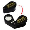 Gain Express Jewelry Loupe Lighted Jewelry Hastings Triplet Magnifier 30x for and More LED and UV Magnifier, Magnifier, Coins, Gemstones, Stamps,