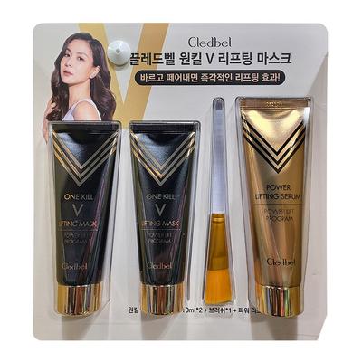 One Kill V Lifting Mask 70mlx2+Serum 90mlx1+Brush