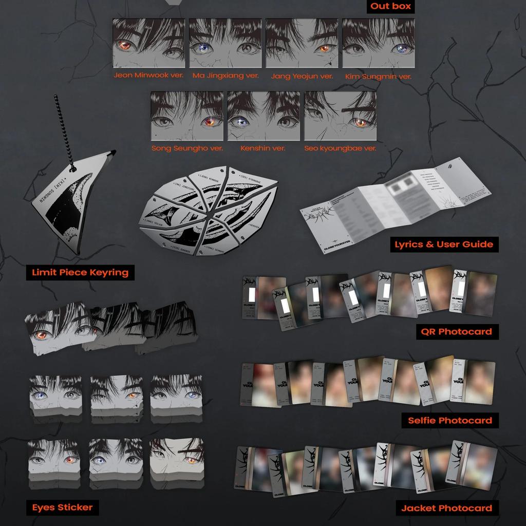 CLOSE YOUR EYES [BLACKOUT] The 3rd Mini Album EYES