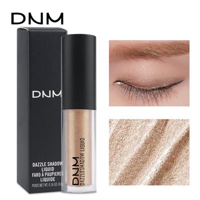 DNM Novo Conjunto de Sombras Líquidas Peroladas Deslumbrantes Alto Brilho Ultra Cintilante Pigmentação Natural Conjunto de Sombras de 5 Cores