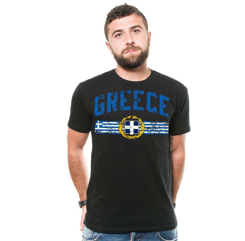 

Greece Shirt Greece National Flag Tee Greek Patriotic Gifts Greek Unisex Shirt Unisex T-Shirt S