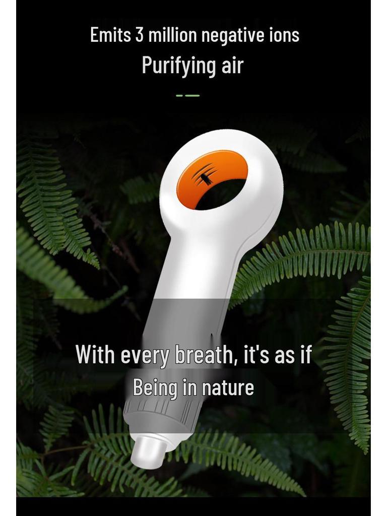 Wireless Portable Mini Car Ionizer Air Purifier & Cigarette Lighter