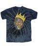 Biggie Smalls T Shirt Crown Logo New Official Unisex Tie Dye Blue Unisex
