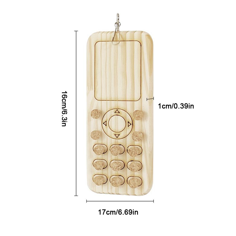 Parrot Chewing Toys Natural Wooden Parrots Block Cork Puzzle Toy Hanging Small Birds Playing Tearing Toy Bird Accessories