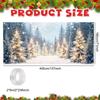 2D door banner 1 Christmas garage door cover banner holiday decoration multifunctional no need for electricity