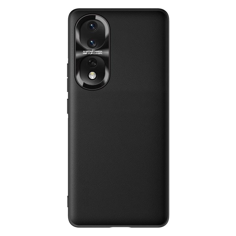 Kompatible Honor 80 Pro Hülle aus Flüssigleder - Sturz- und Schmutzabweisende Schutzhülle (Wird einzeln versendet)