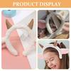 [OATIPHO] 2-Piece Claw Headband, Goat Horn Headband, Sheep Ear Cosplay Prop, Plush Sheep Headband, Party Sheep Ear Hair Decoration, Role-Playing