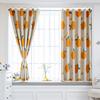 Short Curtain Finished Product Clearance Full Blackout Orange Internet Celebrity Fruit Small Curtain Bay Window Children'S Digital Printing Cartoon