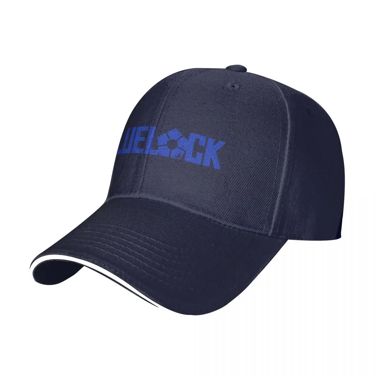 

Blue Lock Logo Baseball Cap Vintage Japanese Anime Sandwich Hat Unisex Style Polyester Dad Hat Workouts