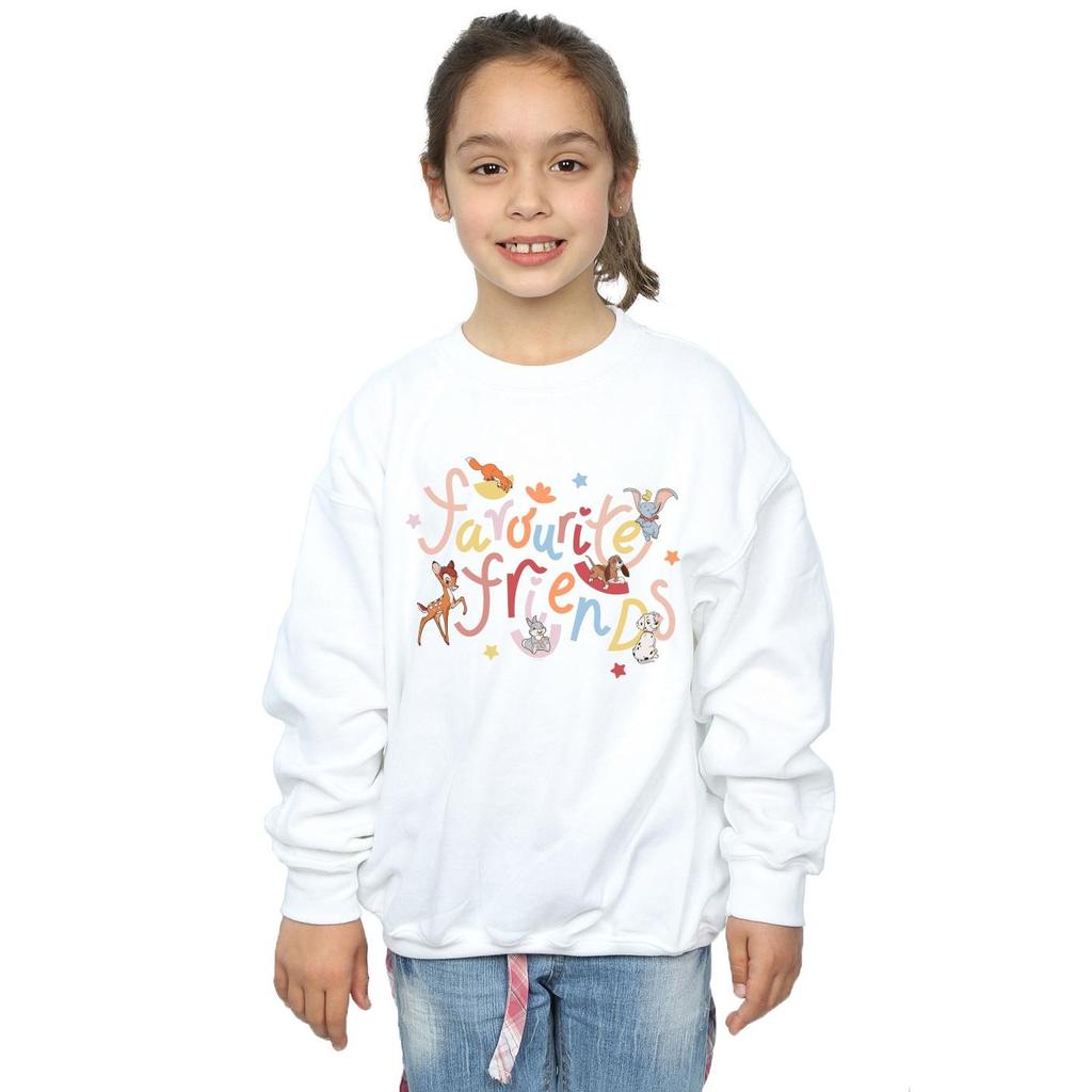 Disney Girls Little Friends Favourite Animal Sweatshirt