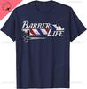 Vintage Barbers Pole Tee Hair Hairstylist Christmas Gift Tshirt Breathable And Comfortable Cotton Unisexs Tshirts Ropa Hombre