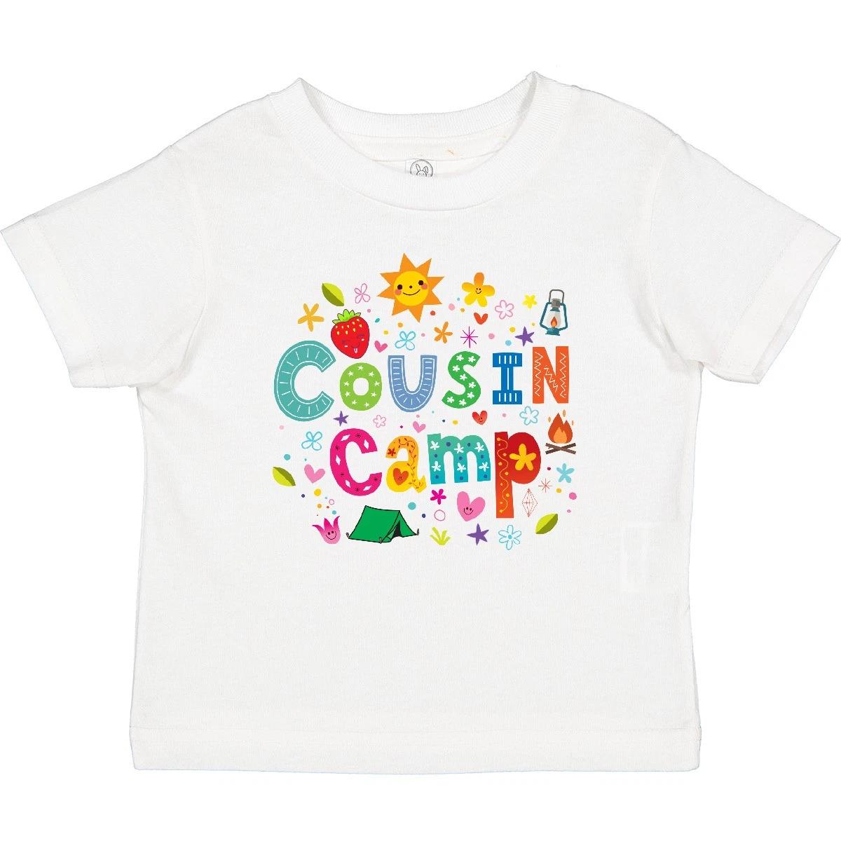 Inktastic Cousin Camp Reunion Baby T-Shirt Kids Childs 2025 Grandma Cute Infant 140