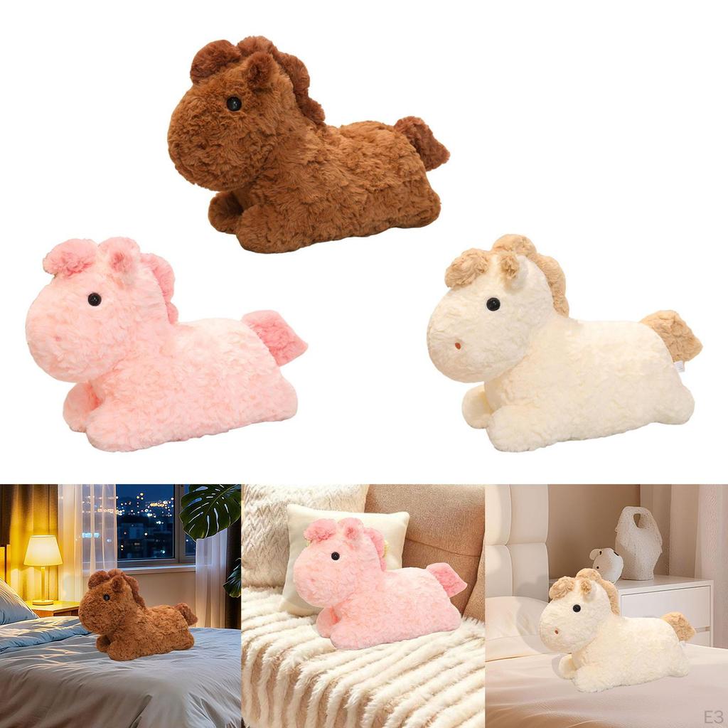Adorable Stuffed Animal Doll Cartoon Ornament Soft PP Filling for Secure Play Suitable Kids