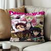 Classic Anime Demon Slayer Decorative Room Aesthetics Pillow Case Home Decor Bedroom Sofa Bed Couch Pillow Cover x