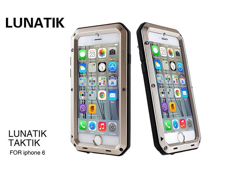 

Водонепроникний чохол TAKTIK із захистом від падінь для iPhone 5S/6/6P/7/7P iPhone 7 Plus золотий