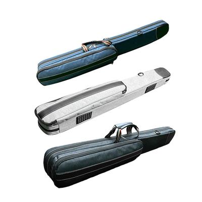 Billiards Pool Cue Cases Pool Cue Stick Carrying Bag 1/2 Billiard Bag Accessories Dustproof Pool Cue Storage Pouch for Travel