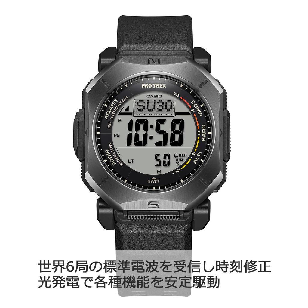CASIO PRO TREK PRW-69Y-1JF Tough Solar Multi-Band 6 Men's Trekking Watch Black 100M WR