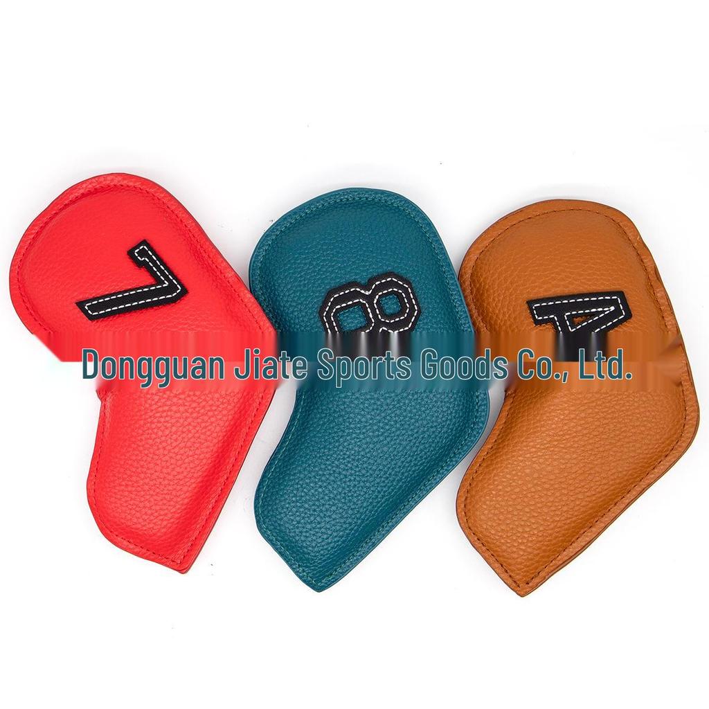 Oil Edge PU Golf Iron Head Protective Cover