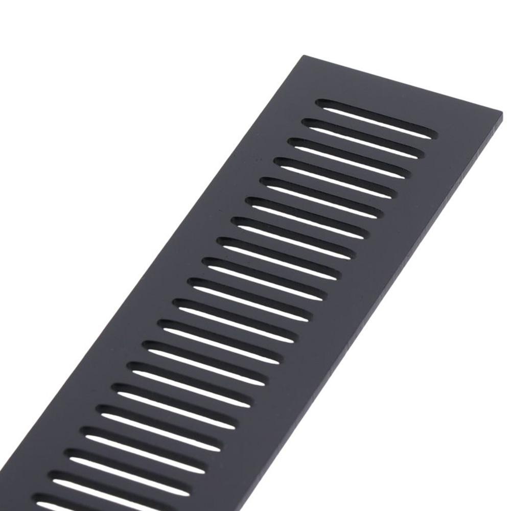 Schwarzer Kamm Acryl Fischkamm Überlaufleiste Aquarium