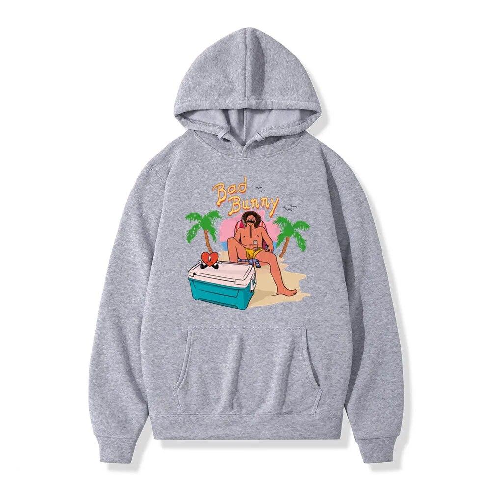 Hot Bad Bunny UN VERANO SIN TI  Unisexs Hoodies Women/Men Hoodie Unisex Oversized Harajuku Y2K Streetwear Fashion Hip Hop Clothing