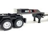 Huina Toys 1552 832mm Long Scale RTR Heavy Equipment Trailer with Power Shovel and Backhoe Figure 2.4GHz 9-Channel 1/18 3-Axle 2-Differential
