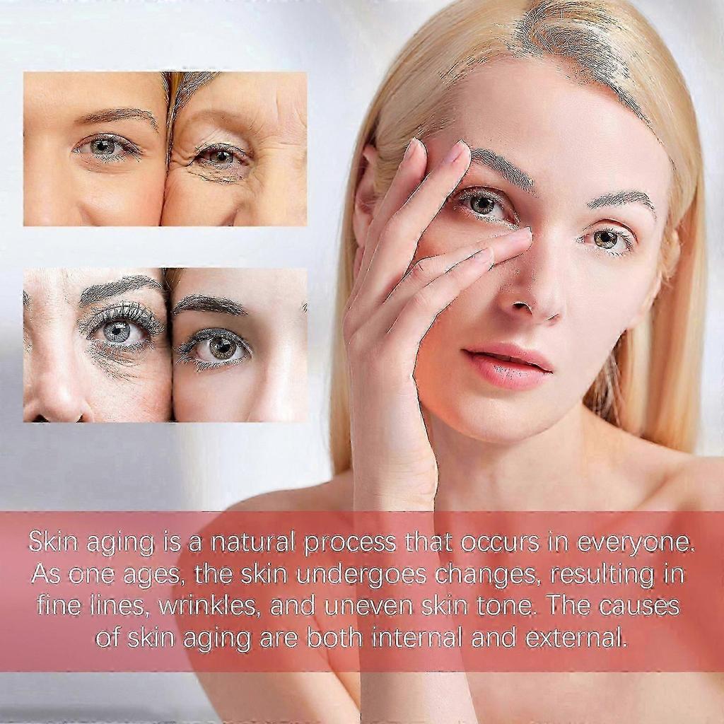 Revitalizing Anti-Wrinkle Brightening Serum with Vitamin C & Lavender Extract Fights Fine Lines, Evens Skin Tone, Boosts Elasticity & Youthful Glow