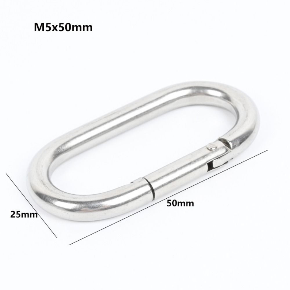 Multistyles Safety Diving Buckle Clip Camping Carabiner Simple Hook Snap Kayak Accessories