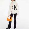 Calvin Klein Logo Print Zip-Up Jacket Women jackets Off-White J20J219842-ACF