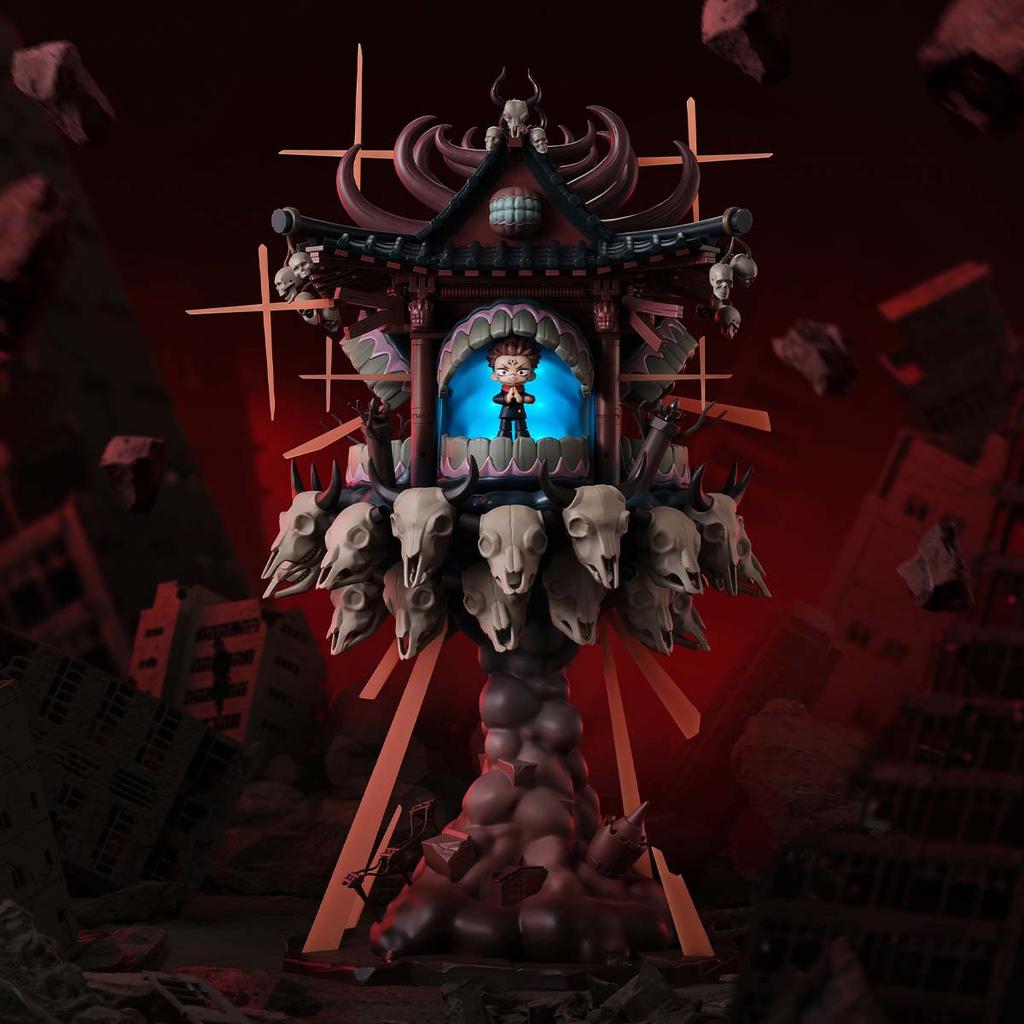 POP MART Jujutsu Kaisen Series Scene Blocks